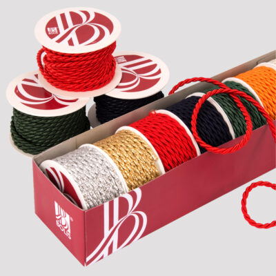 Nastro Grosgrain Rigato 10 Mm X 50 Metri – Colore Verde Muschio – Bobina Per Cucito E Confezioni