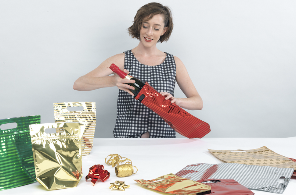 Come Confezionare Una Stella Di Natale.Come Confezionare Una Bottiglia Con Zipbag Naturalmente Shopbolis